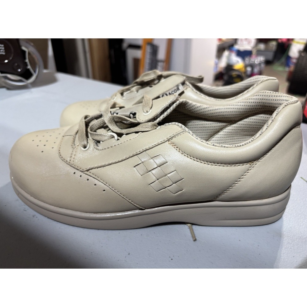 ACOR Orthopedic Diabetic Tan‎ Leather X-Static Shoes Euro 40 US 6XW Extra Wide
